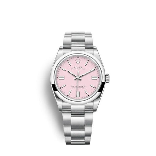 Oyster Perpetual 126000 36mm 904L Steel Pink Dial