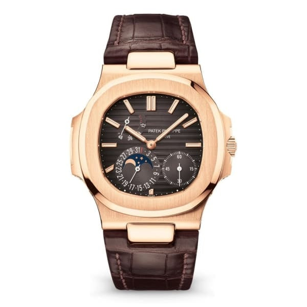 Patek Philippe Nautilus 5712 Rose Gold / Brown- 5712R-001