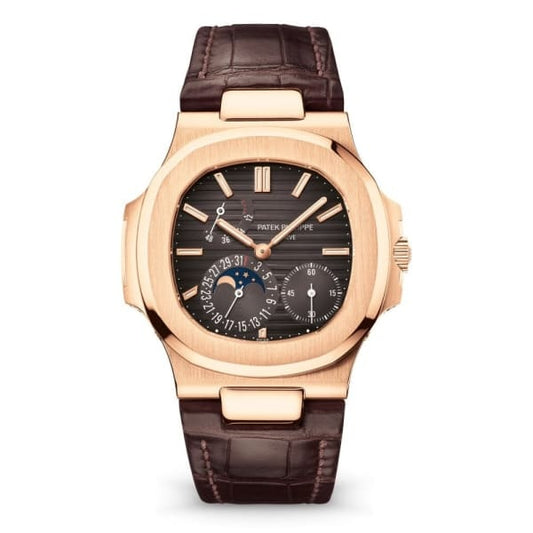 Patek Philippe Nautilus 5712 Rose Gold / Brown- 5712R-001