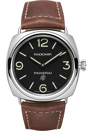 Panerai Radiomir Base Logo – 45mm – Polished Steel – PAM00753