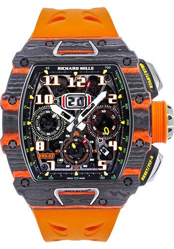 Richard Mille McLaren Carbon TPT Automatic Flyback Chronograph 011-03-LT001