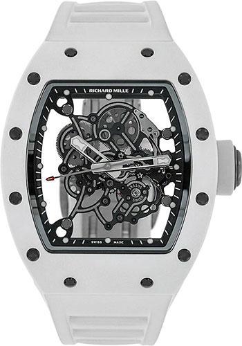 Richard Mille RM 055 Bubba Watson Manual Winding White Ceramic RM-055-LT003