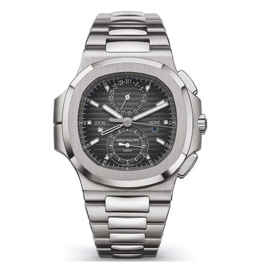 Patek Philippe Nautilus Travel Time Stainless Steel / Black – 5990/1A-001