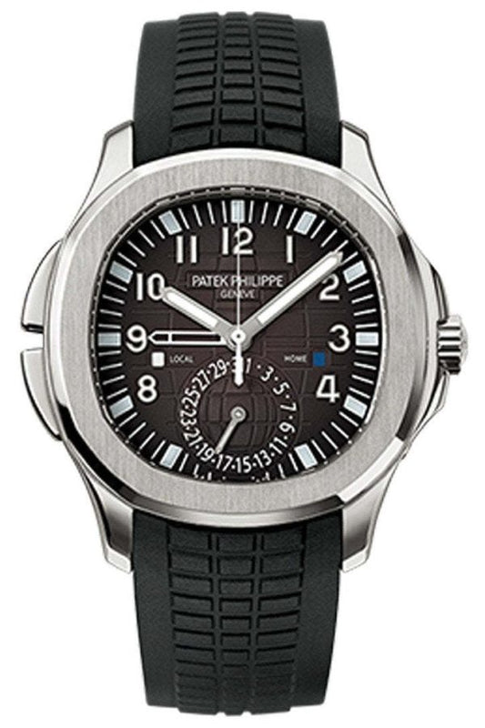 Patek Philippe Aquanaut Travel Time 5164 Stainless Steel / Black – 5164A-001