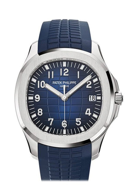 Patek Philippe  Aquanaut 5168 White Gold / Blue- 5168G-001