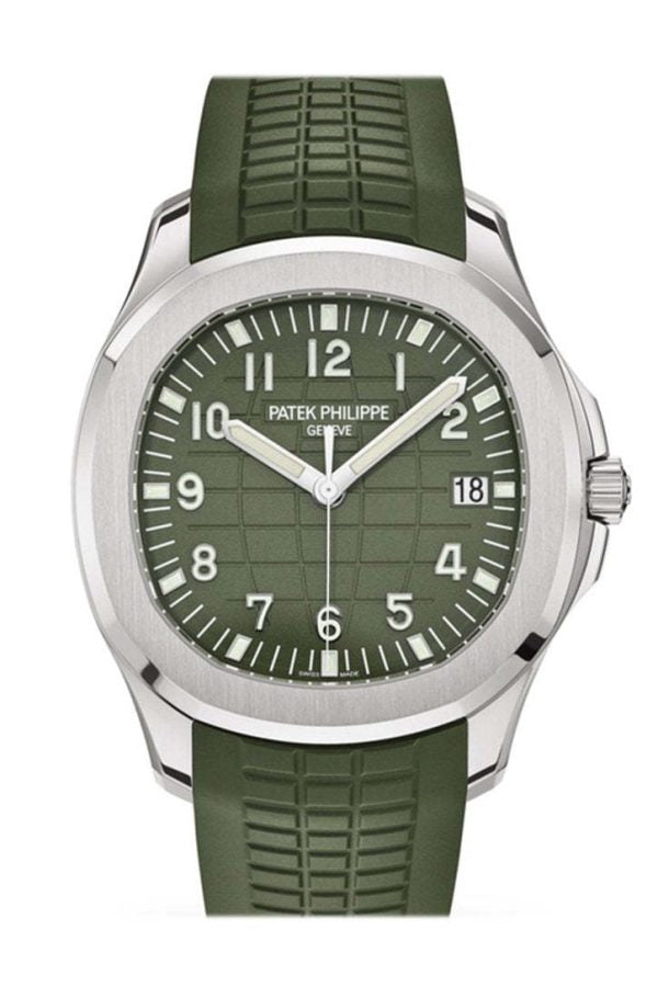Patek Philippe Aquanaut 5168 White Gold / Green- 5168G-010