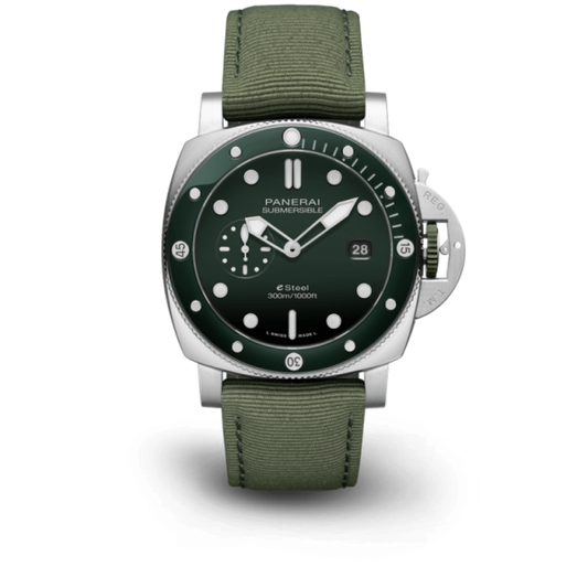 Panerai Submersible QuarantaQuattro ESteel Verde Smeraldo- PAM01287