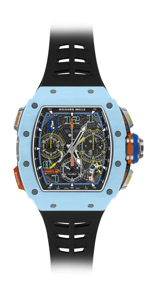 Richard Mille RM 65-01 Automatic Split-Seconds Chronograph Pastek Blue Quartz TPT®