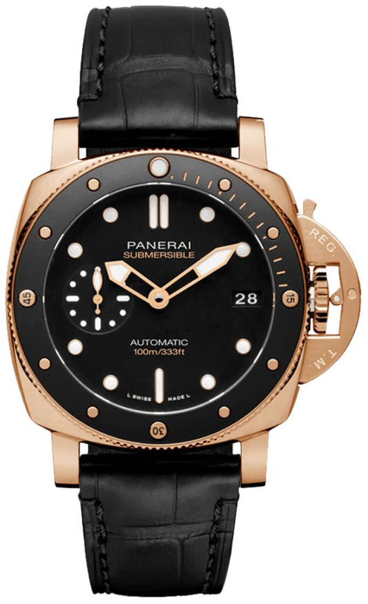 Panerai Submersible 42mm Mens Watch pam00974