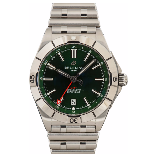 Breitling – A32398101A1A1 Chronomat 40 GMT Stainless Steel