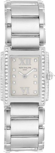 Patek Philippe Twenty~4 Ladies White Gold Diamond Set – 4908/200G-011