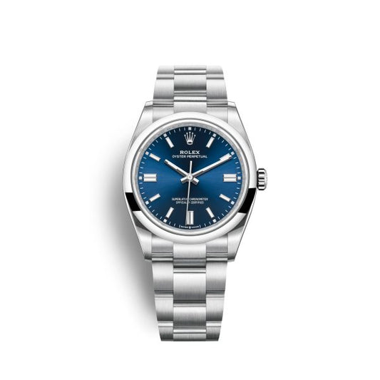 Oyster Perpetual 36mm 126000 904L Steel Blue Dial