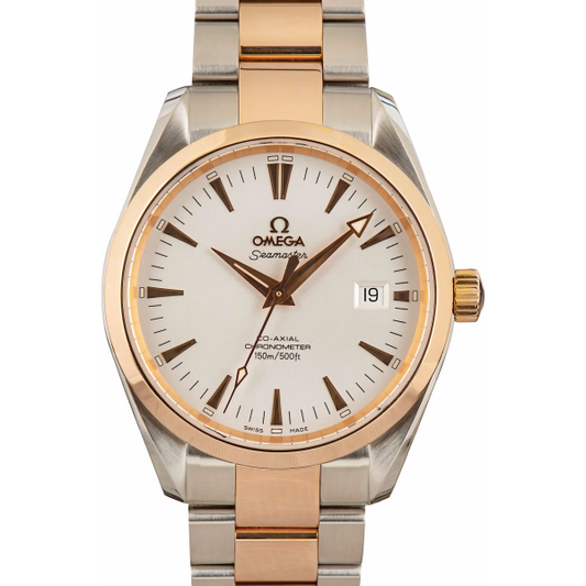 Omega Seamaster Aqua Terra 150m Steel Red Gold 2303.30