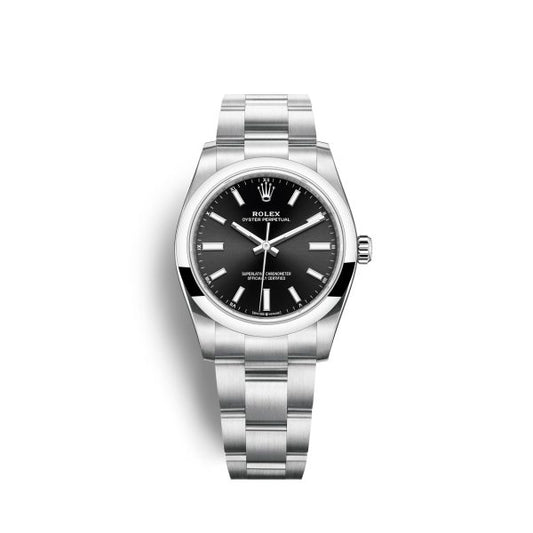 Oyster Perpetual 126000 36mm 904L Steel Black Dial