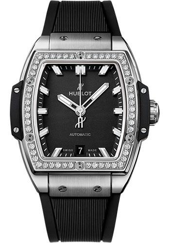 Hublot Spirit Of Big Bang Titanium Diamonds Watch – 39 mm – Black Dial-665.NX.1170.RX.1204
