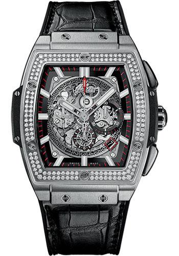 Hublot Spirit Of Big Bang Titanium Diamonds Watch – 45 mm – Sapphire Dial-601.NX.0173.LR.1104