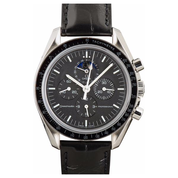 Omega Speedmaster Professional Moonphase / Strap3876.50.31