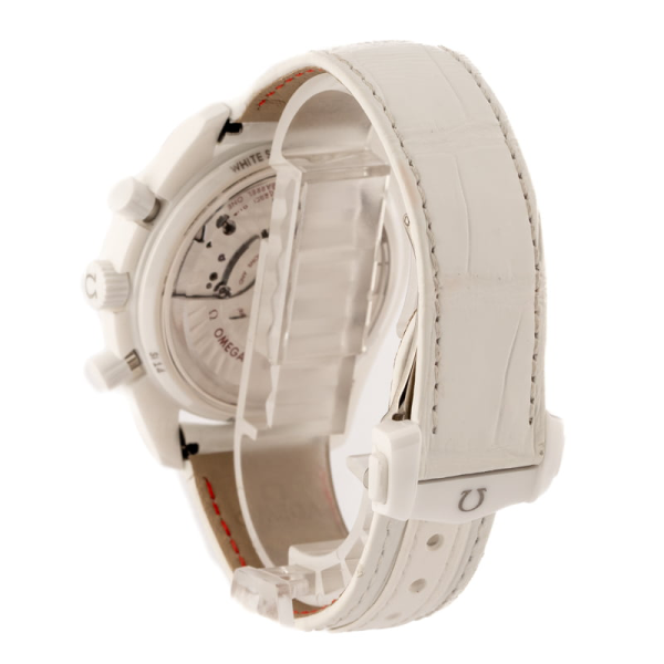 OmegaSpeedmaster Moonwatch Co-Axial White Side of the Moon 311.93.44.51.04.002