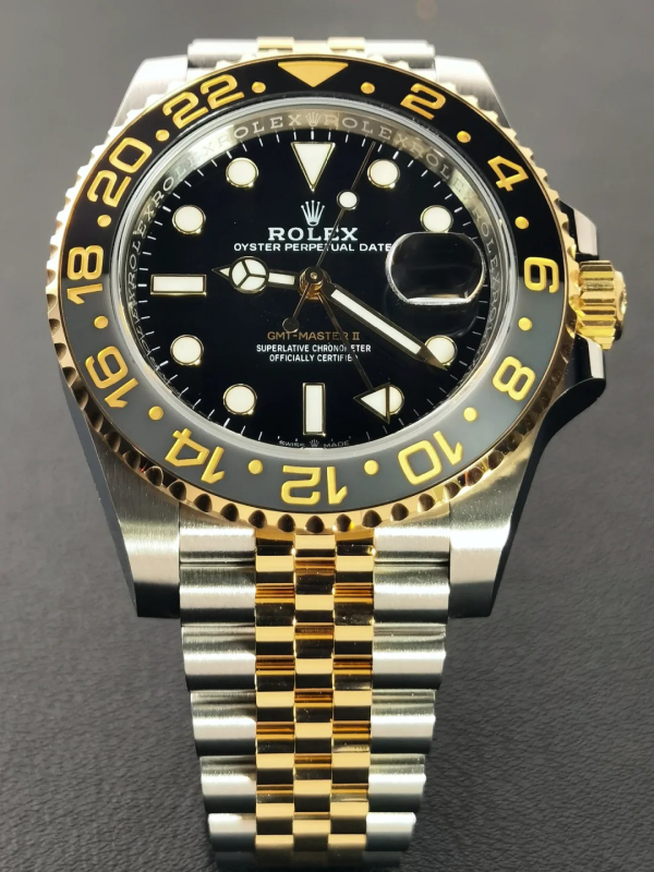 Rolex GMT-Master II 126713 GRNR Jubilee Strap