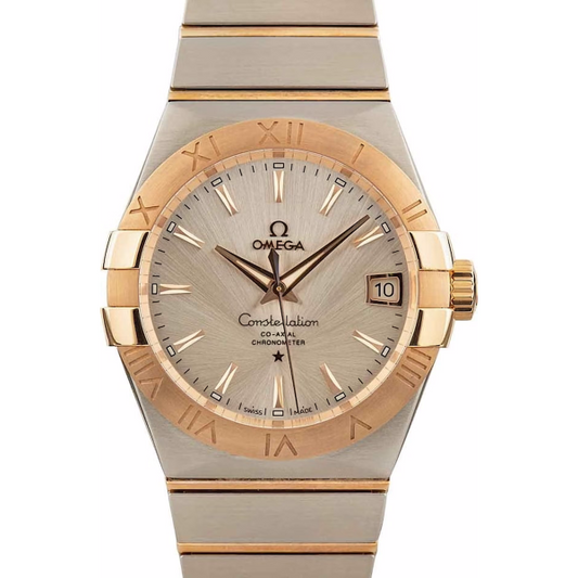 Omega Constellation Co-Axial 38 Stainless Steel 123.20.38.21.02.001