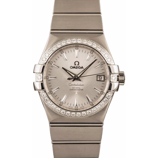 Omega Constellation Co-Axial 35 Stainless Steel 123.15.35.20.02.001