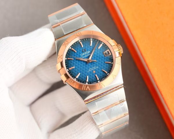 Omega Constellation Co-Axial 38 Stainless Steel 123.20.38.21.03.001