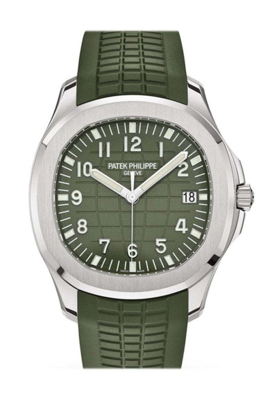 Patek Philippe Aquanaut 5168 White Gold / Green- 5168G-010