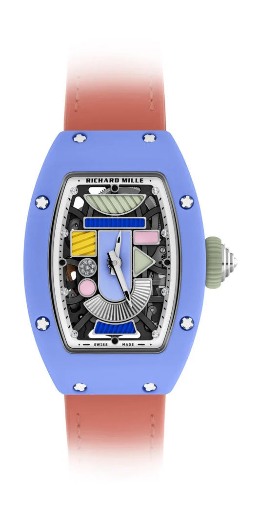 Richard Mille RM 07-01 Automatic Winding Coloured Ceramics Powder Blue