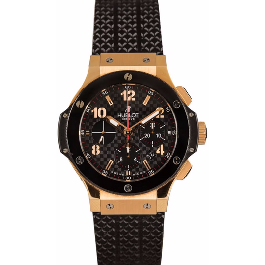 Hublot  Big Bang Original 44 Red Gold – Ceramic / Black / Rubber- 301.PB.131.RX