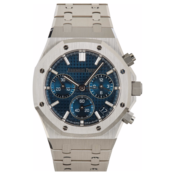 Audemars Piguet – 26240ST.OO.1320ST.01 Royal Oak Chronograph 41 Stainless Steel / Blue / 50th Anniversary