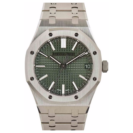 Audemars Piguet – 15510ST.OO.1320ST.09 Royal Oak Selfwinding 41 Stainless Steel / Green
