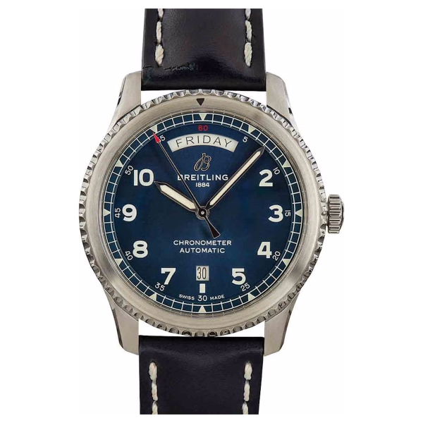Breitling Aviator 8 Blue Dial A45330