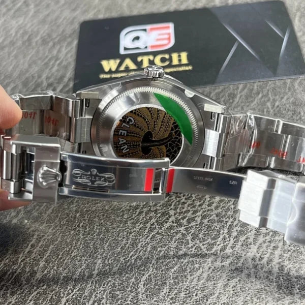 Oyster Perpetual 41mm 124300 904L Steel Yellow Dial