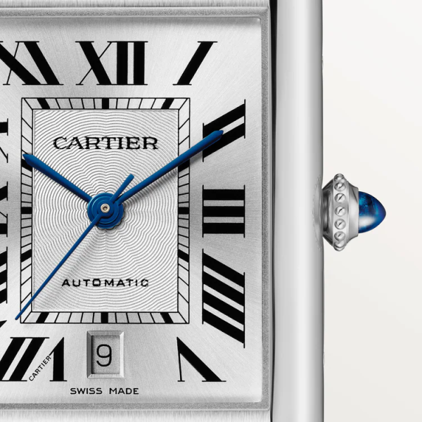 Cartier  Tank Must Extra Large Automatic Stainless Steel / Silver – WSTA0040