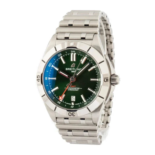 Breitling – A32398101A1A1 Chronomat 40 GMT Stainless Steel