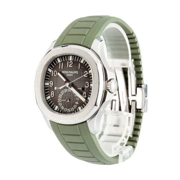 Patek Philippe – 5164A-001 Aquanaut Travel Time 5164 Stainless Steel /Green