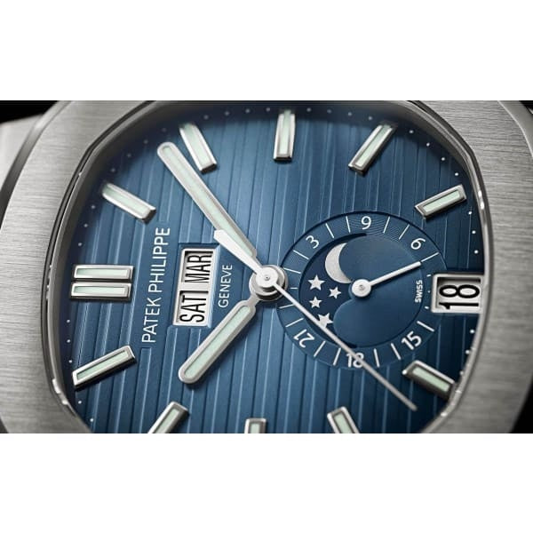 PP  Nautilus 5726 Stainless Steel / Blue  – 5726/1A-014