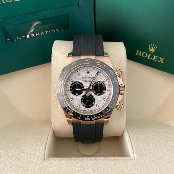 Daytona 116515 40mm Meteorite Dial on Oysterflex Strap