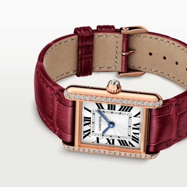 TANK LOUIS Rose Gold Diamond 22mm WJTA0037