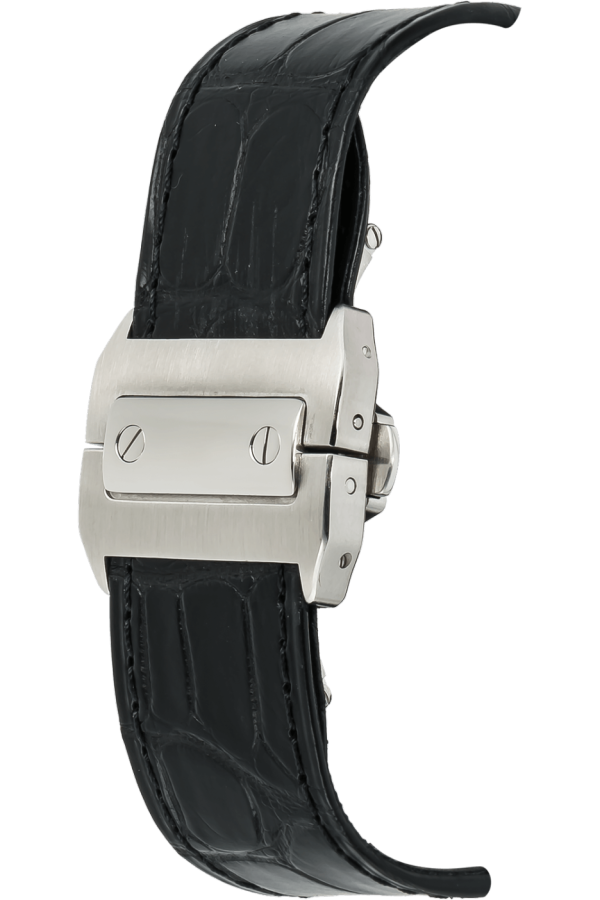 Cartier  Santos 100 41.3 Stainless Steel / Silver- W20073X8