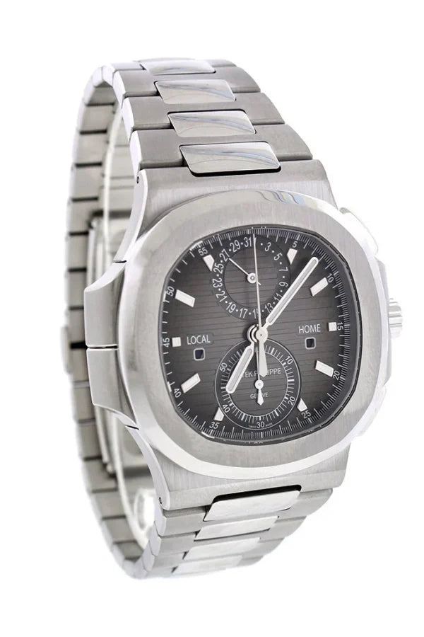 Patek Philippe Nautilus Travel Time Stainless Steel / Black – 5990/1A-001