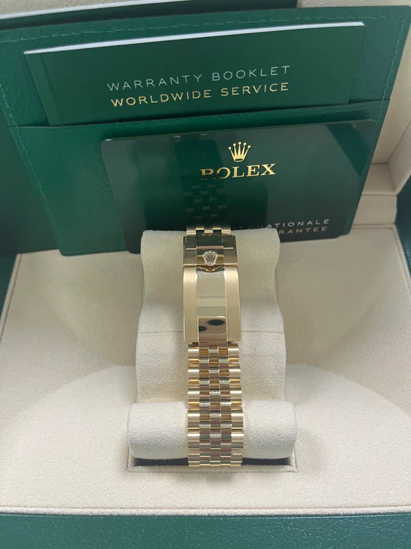 GMT Master II 126718 GRNR Yellow Gold Jubilee Bracelet