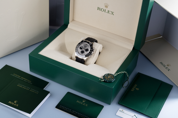 Daytona 126519 Silver Dial on Oysterflex Strap