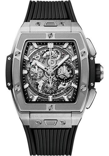 Hublot Spirit of Big Bang Titanium Watch – 42 mm – Sapphire Dial – Black Rubber Strap-642.NX.0170.RX