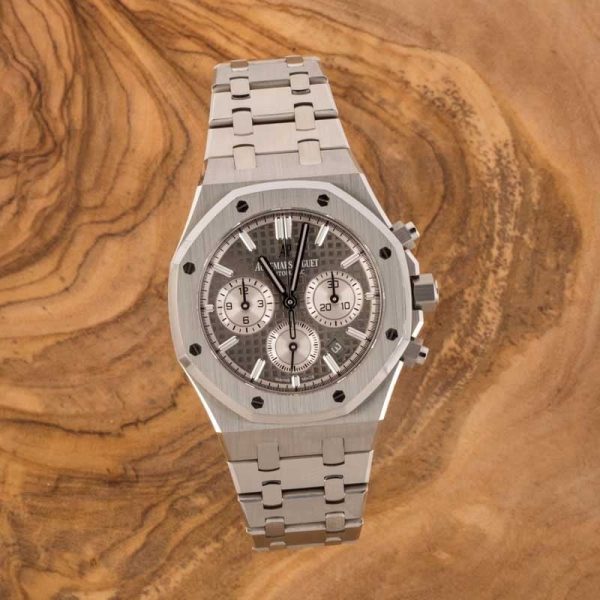Audemars Piguet – 26315ST.OO.1256ST.02 Royal Oak Chronograph 38 Stainless Steel / Grey