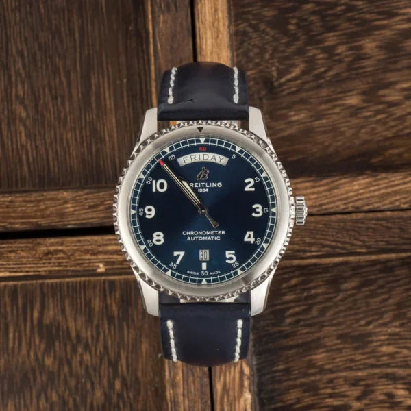 Breitling Aviator 8 Blue Dial A45330