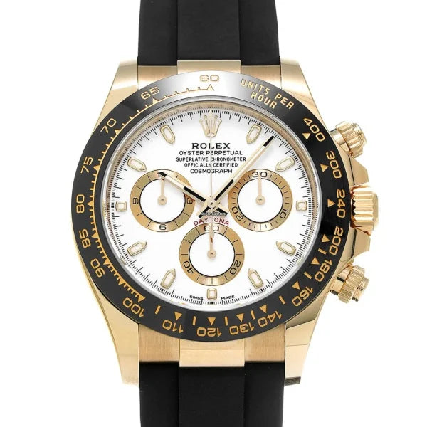 Daytona 116518 White Dial on Oysterflex Strap