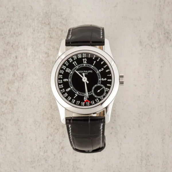 Patek Philippe – 6000G-001 Calatrava 6000 White Gold / Black