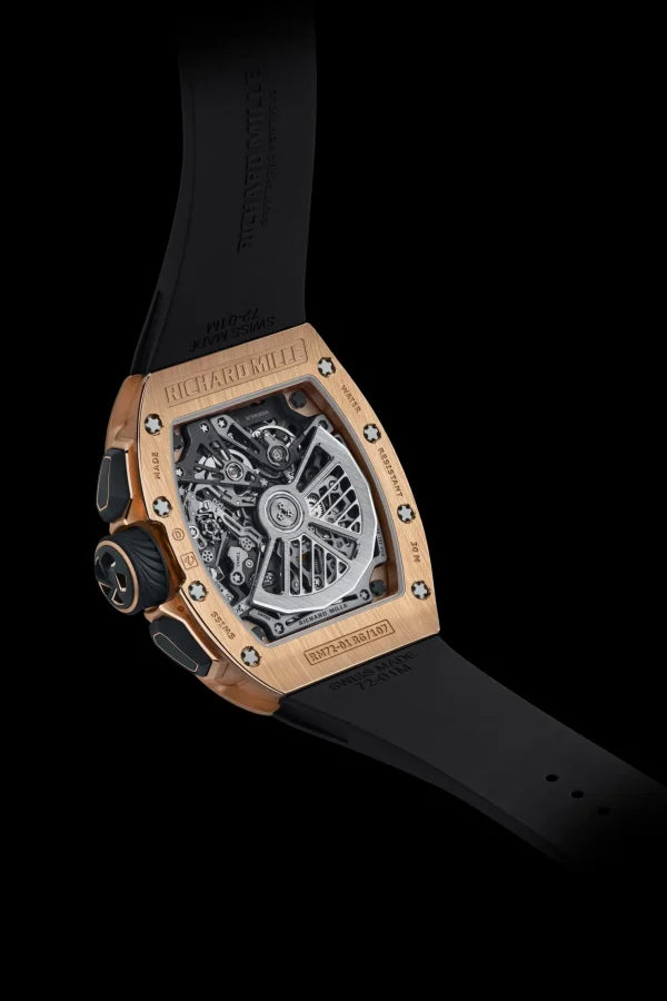 Richard Mille RM 72-01 Automatic Winding Lifestyle Flyback Chronograph Red Gold