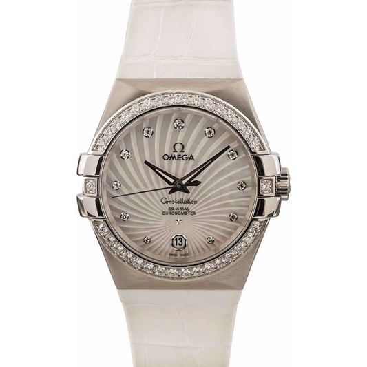 Omega Constellation Co-Axial 35 Stainless Steel 123.18.35.20.55.001